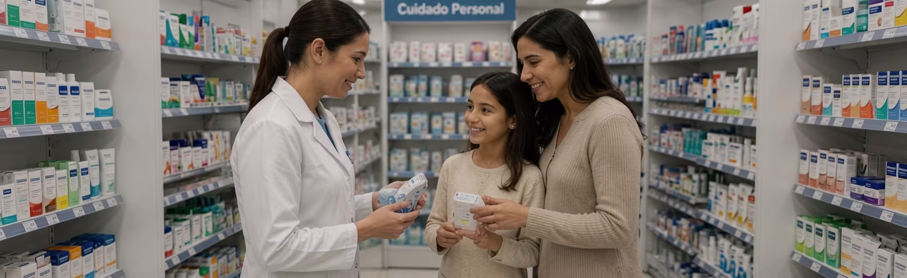 Cliente en farmacia